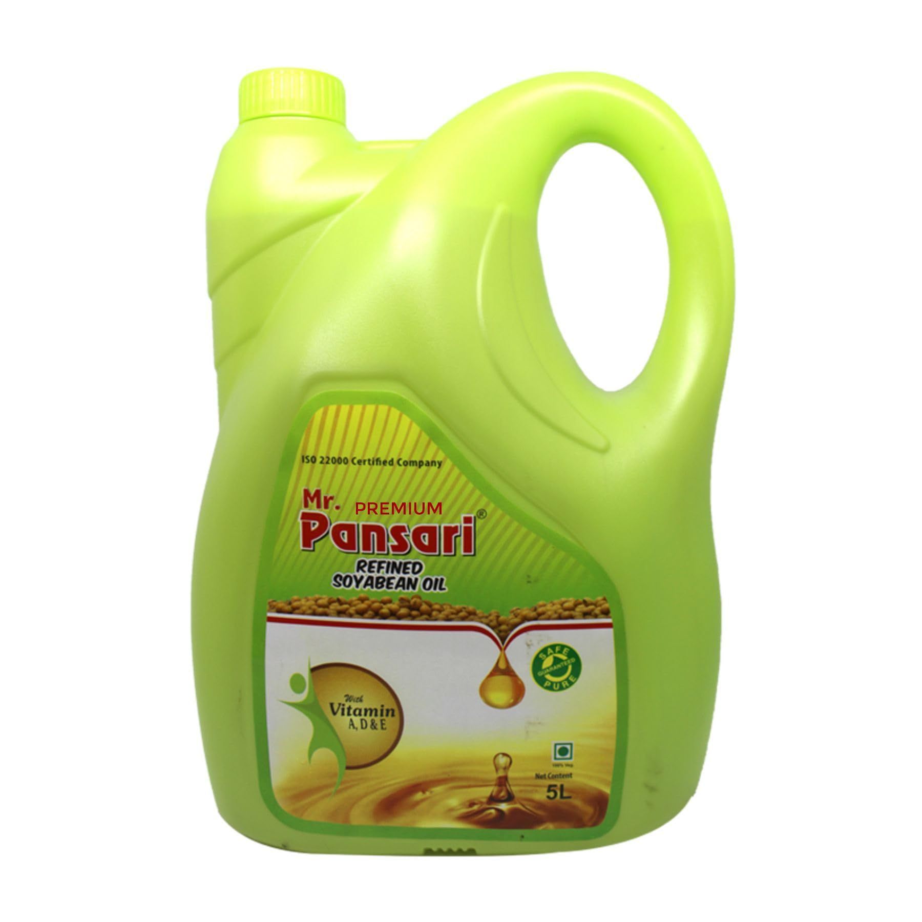 Pansari Premium Refined Soybean Oil 5L