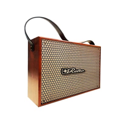 Swiss Military Retro Classic Limited Addition Wireless Bluetooth Speaker Brown