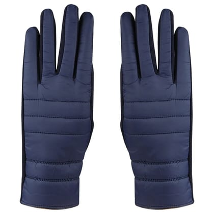 Women's Designer Gloves - Navy