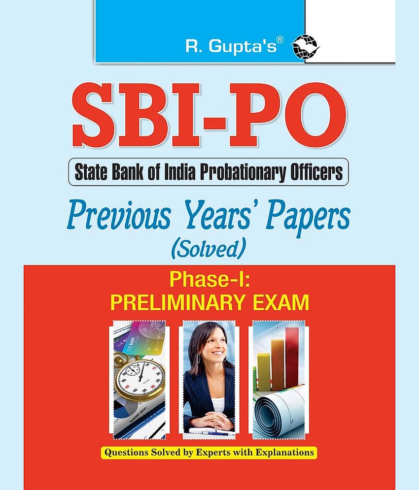 SBI-PO (Phase-I: Preliminary Exam) Previous Years' Papers (Solved)