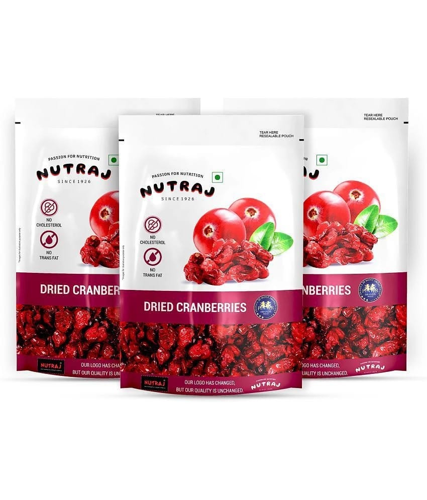 Nutraj Sweet & Tart Sliced Cranberries 540g (180g X 3)