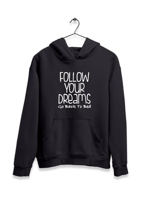 Follow Your Dreams Hoodie-Black / S