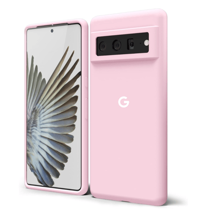 Pink Original Silicone Case For Google Pixel 7
