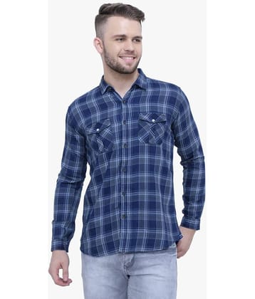 Kuons Avenue - Grey 100% Cotton Slim Fit Men's Casual Shirt ( Pack of 1 )