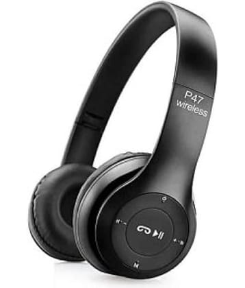 STONX p47 Bluetooth Bluetooth Headphone Over Ear 4 Hours Playback Active Noise cancellation IPX4(Splash & Sweat Proof) Multicolor