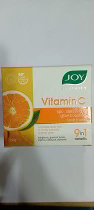Joy revivify vitamin c face mask 9 in 1 benefits 250 g