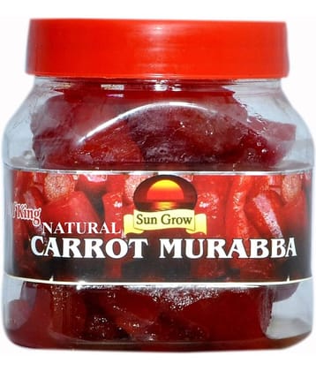 Sun Grow Home Made, Natural Hand Made & Mother Made Herbal Organic Carrot Murabba, Palm Good Pickle 500 g