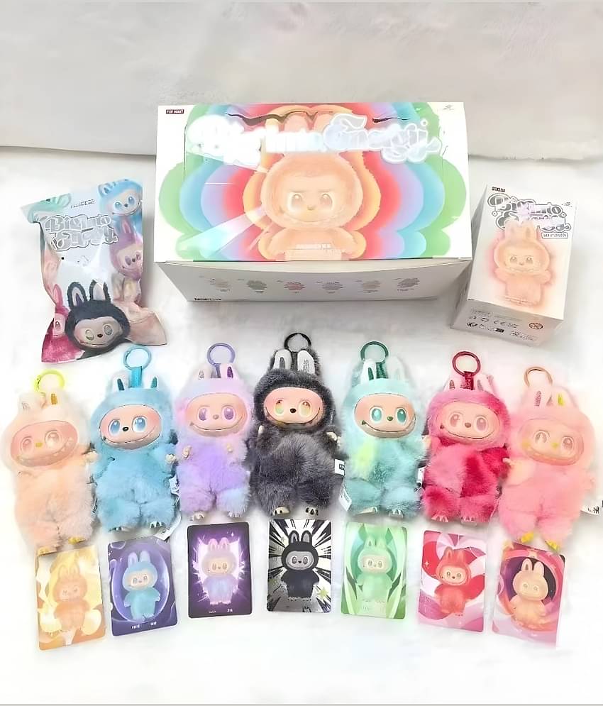 Radhe Creation (Pack 1) Labubu Cute Monster doll (Assorted Design/Color), Labubu Monsters series collection toy, Labubu mystery box, cute labubu toy, Labubu Cartoon doll, Labubu toy, Labubu Doll, Labubu Cute toy
