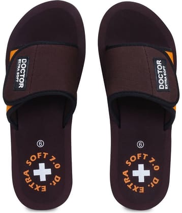 DOCTOR EXTRA SOFT - Blue  Women's Slide Flip flop