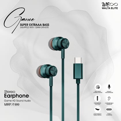 Walta Elite GAME type C Earphone 