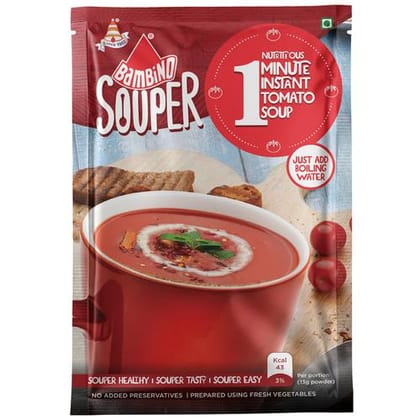 Bambino Soup Powder - Tomato, 15 gm