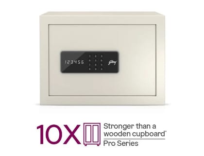 Godrej NX Pro Digital (15L) Ivory Home Locker