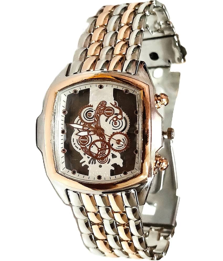 Renaissance Traders Multicolor Metal Analog Men's Watch