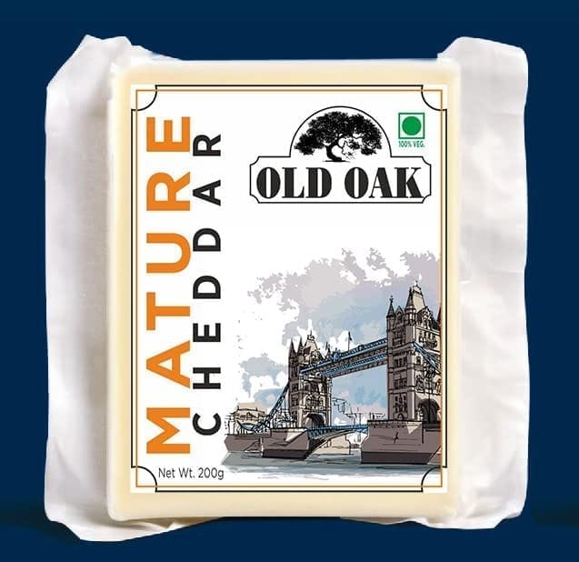 Old Oak English Mature White Cheddar Cheese 200G