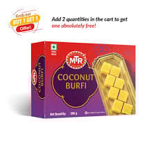 Mtr Coconut Burfi 200 Gms