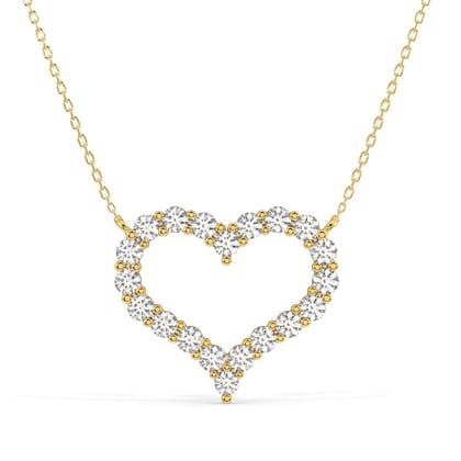 Daisy Love Necklace YELLOW GOLD