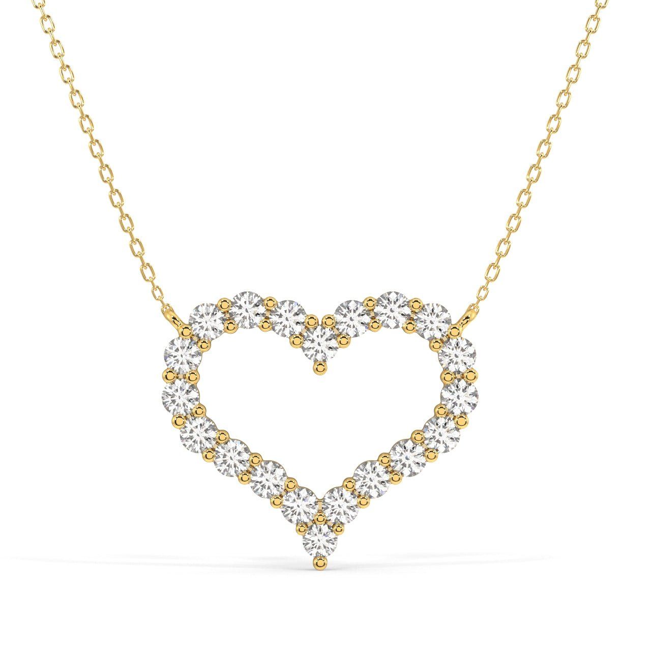 Daisy Love Necklace YELLOW GOLD