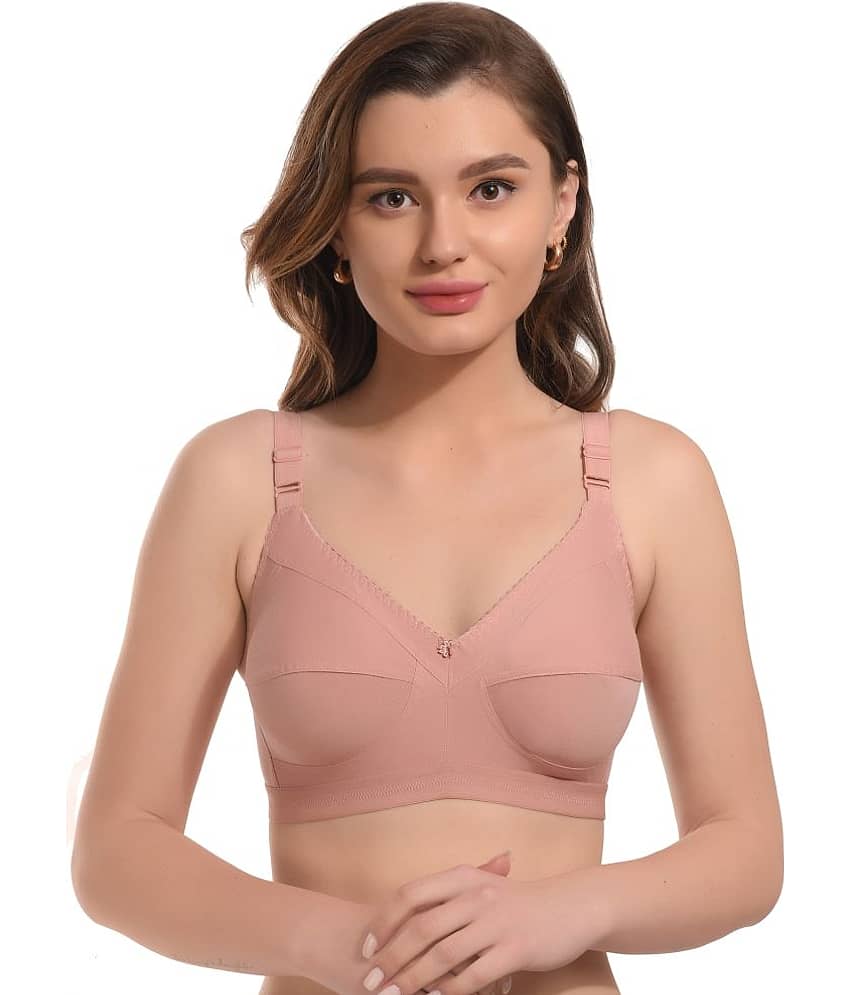 Elina Cotton Women's Minimizer Bra ( Grey Melange ) DOVE-GREY