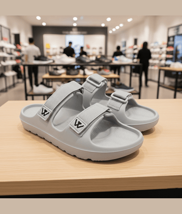 hotstyle Grey Men's Slide Flip Flop