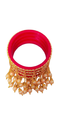 Sparkling Gold Bangles Set