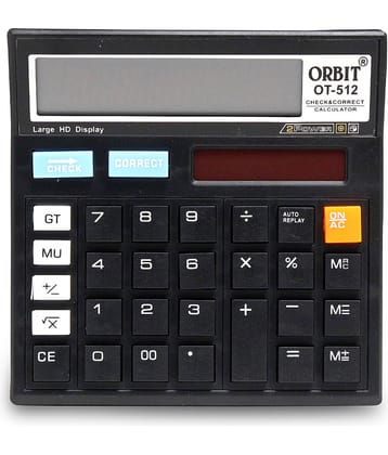 ORBIT CK - 12 Digits Basic Calculator