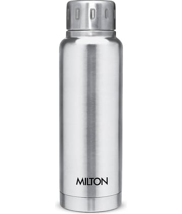 Milton Elfin 160 Thermosteel Hot and Cold Water Bottle, 160 ml, Silver