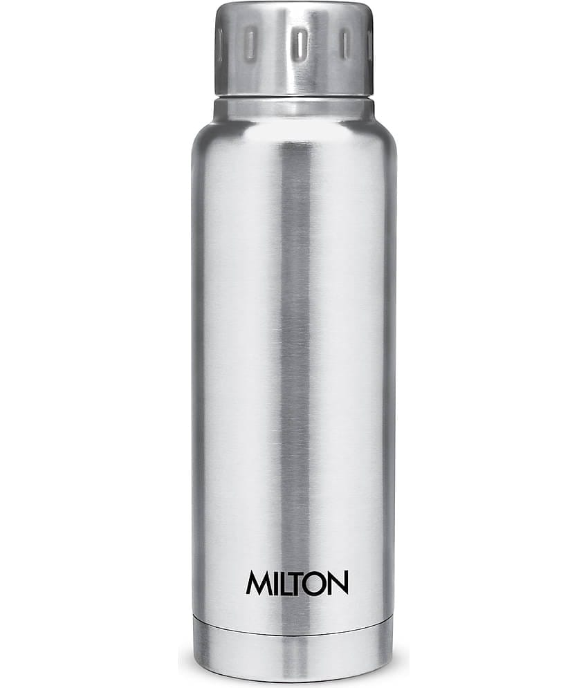 Milton Elfin 160 Thermosteel Hot and Cold Water Bottle, 160 ml, Silver