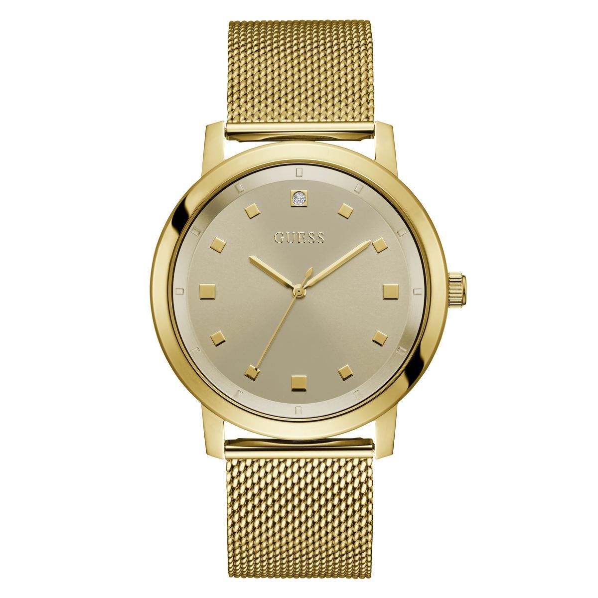 Guess Gold Dial Men Analog Watch - U1363G2M-Gold