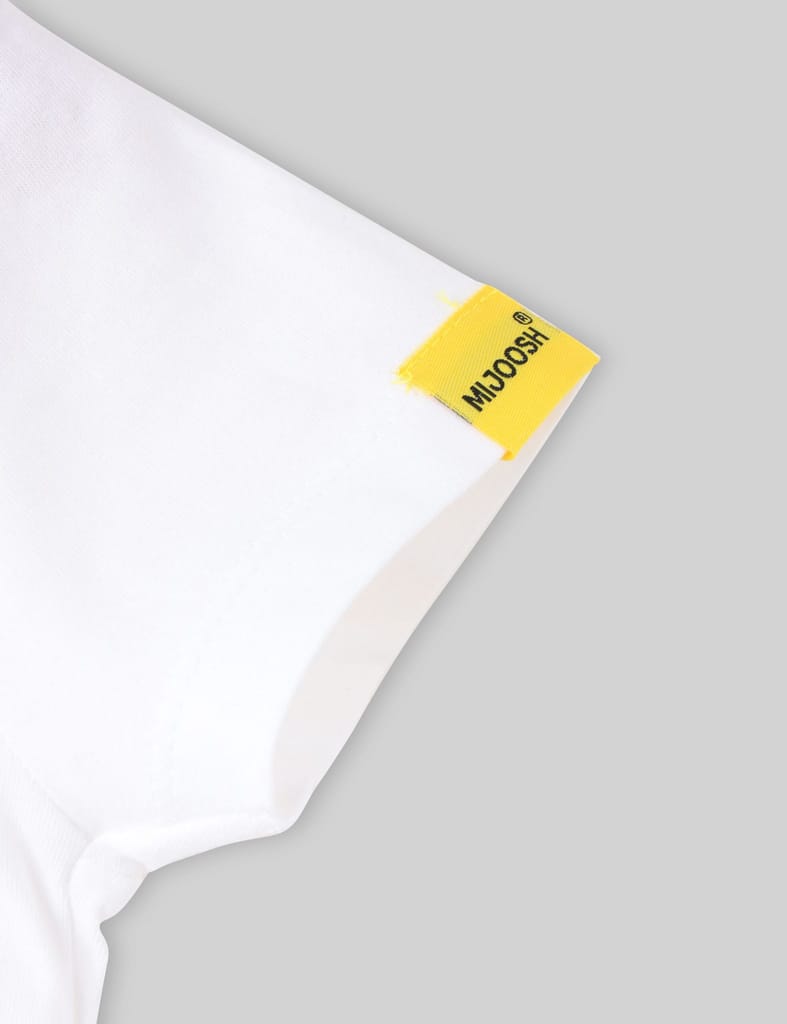 Modern Kids Girls T shirt Cotton White Honeybee 2025 at ShopCircuit | ONDC
