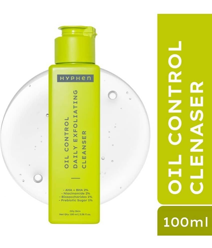 Hyphen Oil Control Daily Exfoliating Cleanser 100ml (Pack of 1)