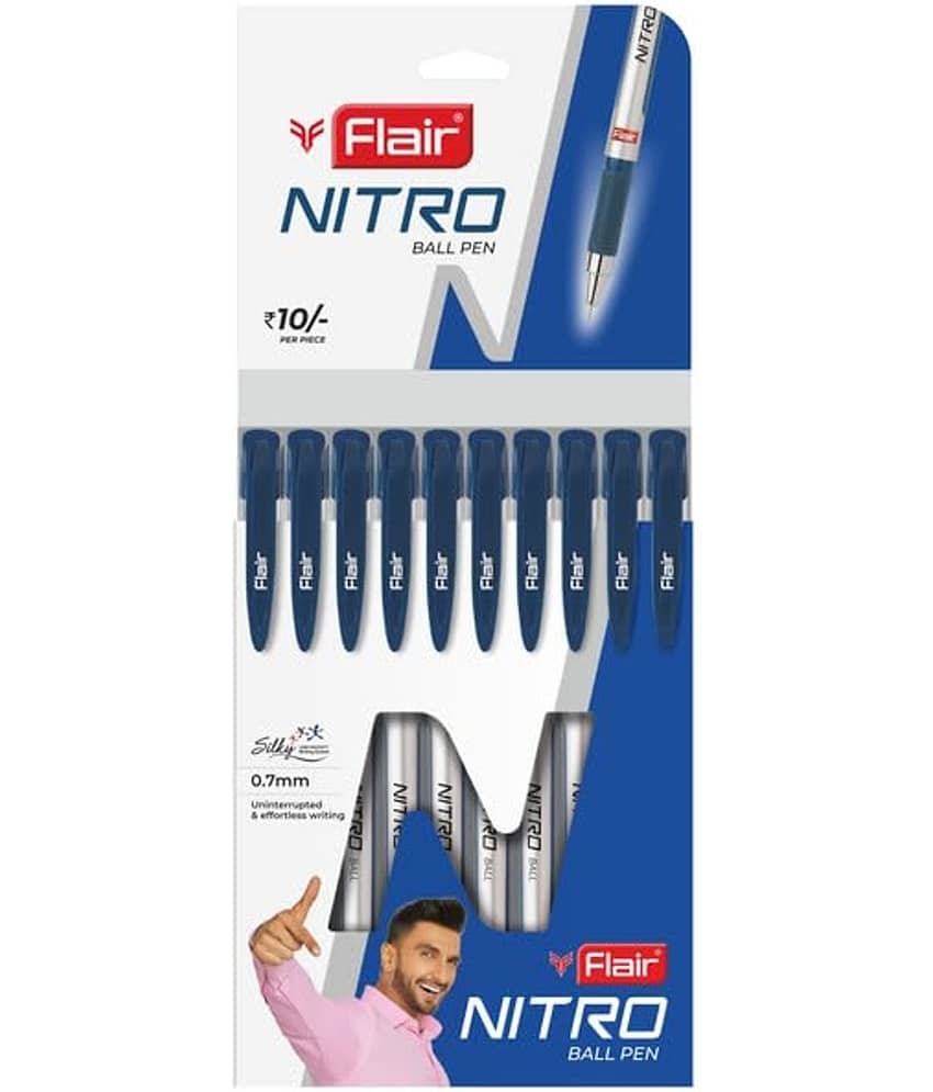 Flair Nitro 0.7Mm Ball Pen Wallet Pack Of 30