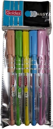 GOLDEX KLASSY BALL PEN PACK OF 5