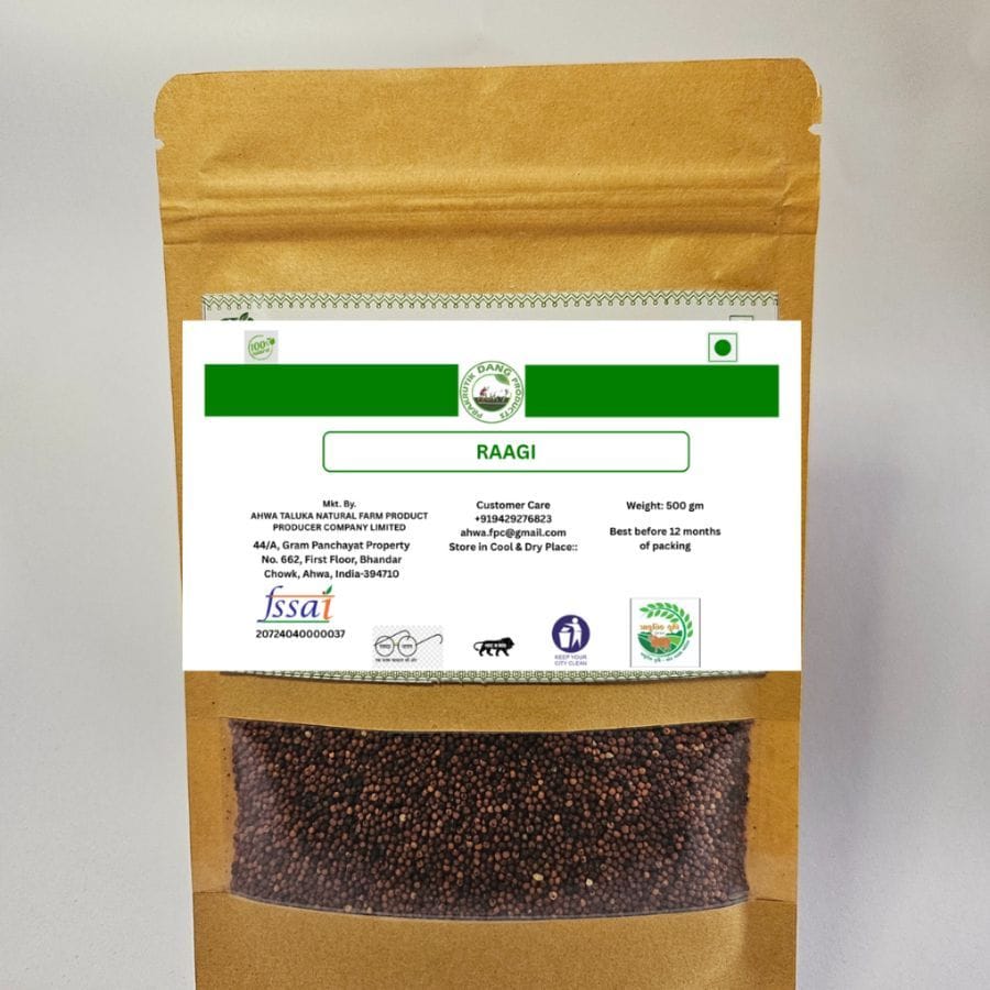 Raagi (Finger Millet) - 500 gm - 500 gm - One packet of Raagi