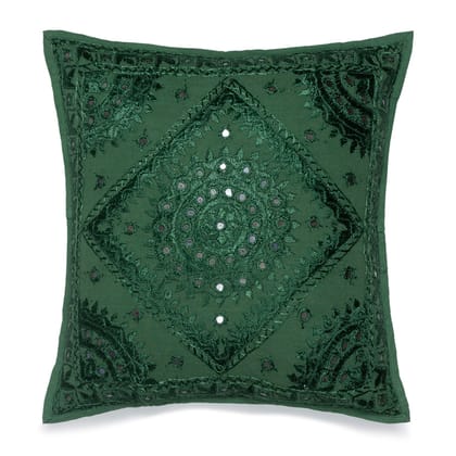 Mirrorwork Cushion Cover - 16x16