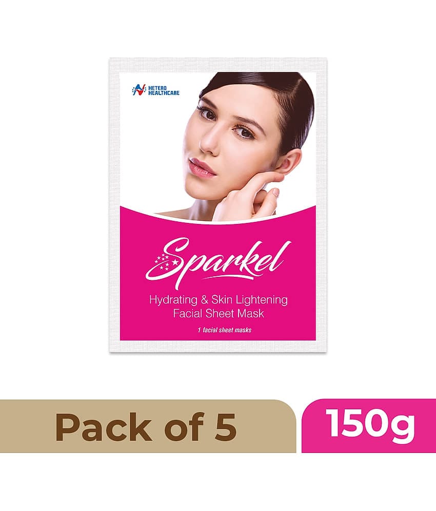 Sparkel - Skin Hydrating Mask For All Skin Type ( Pack of 5 )