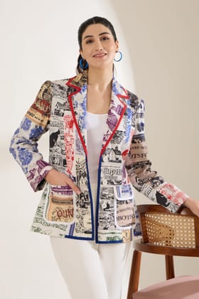 COLORVIBE FORMAL JACKET-COLORVIBE / Cotton / XXS