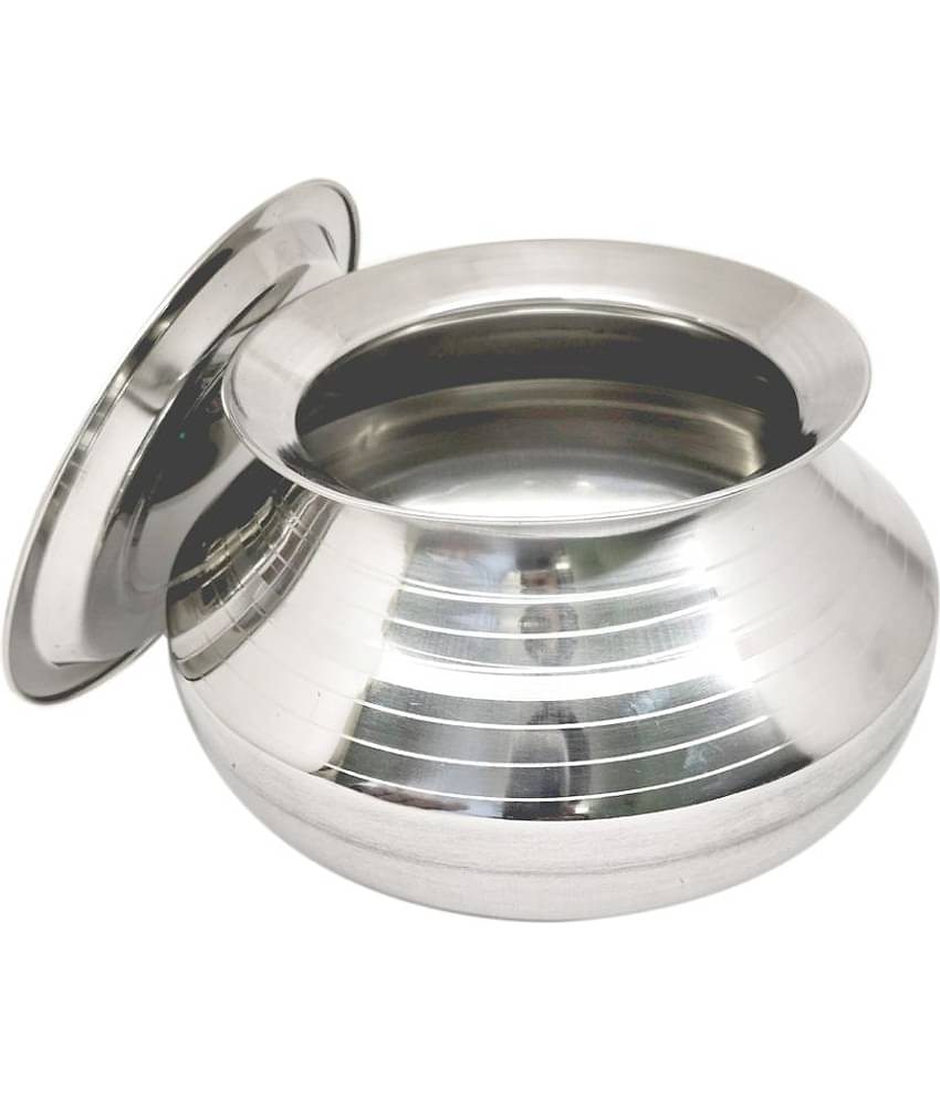 bartan hub - Stainless Steel Silver Cookware Sets ( Set of 1 ) 1000