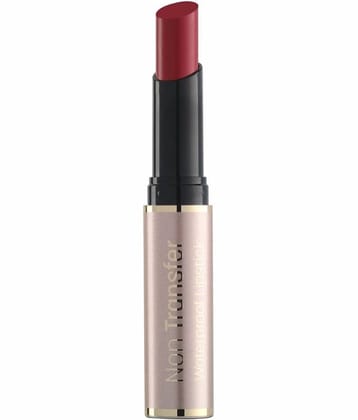 Swiss Beauty Non Transfer Lipstick (Burgundy), 3gm