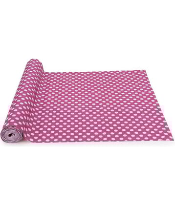 Single PVC Pink Kitchen Shelf Cover Cover