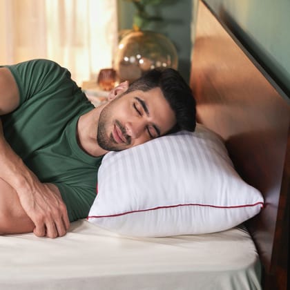 Happy Soft Lightweight High Quality Fibre Pillow-21 X 17 (68 cm X 43 cm)