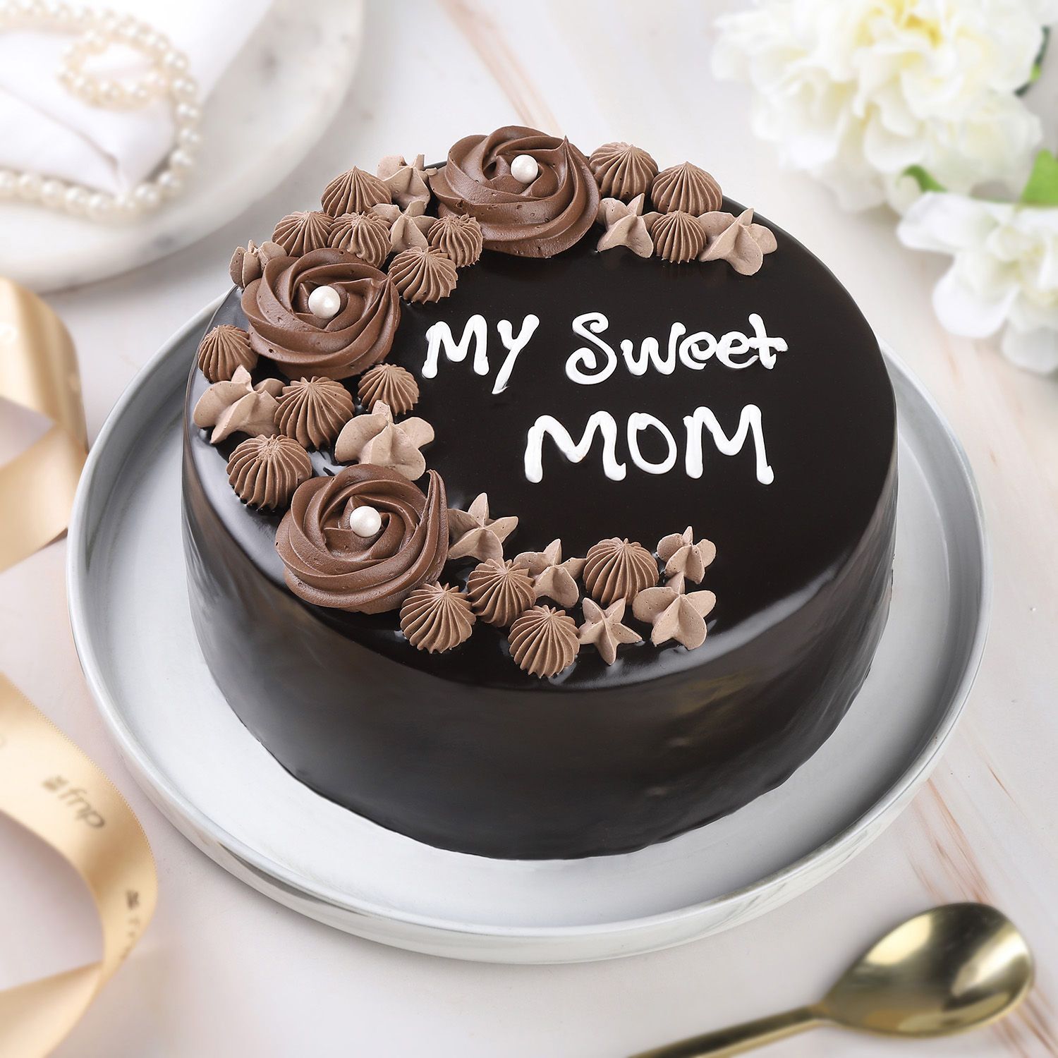 Sweetest Mom Cream Cake