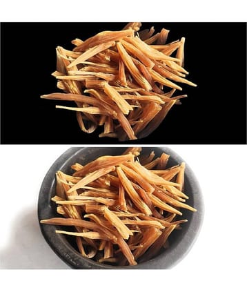 MYGODGIFT PEELI SHATAVAR ( ASPARAGUS RASMOSSUS ) 100 GM - YELLOW SHATAVAR 100 gm