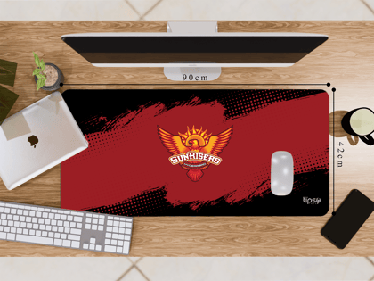 "SRH: ORANGE OR NOTHING" Gaming Mousepad- Elevate Your Gaming Experience-Extra Large (42CM X 90CM)