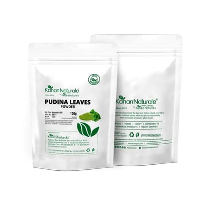 Pudina / Mint Leaves (Mentha) Powder 100 gm  by Kerala Naturals