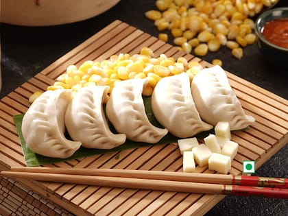 Corn & Cheese Steam Momo