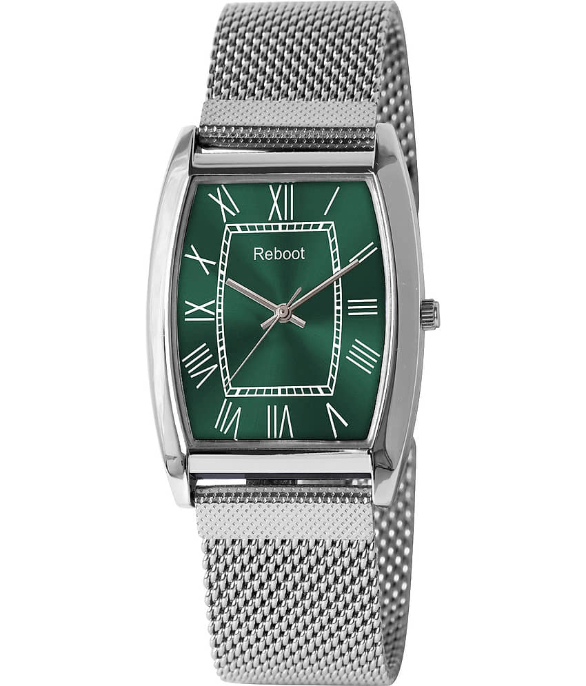 Reboot Silver Stainless Steel Analog Men's Watch