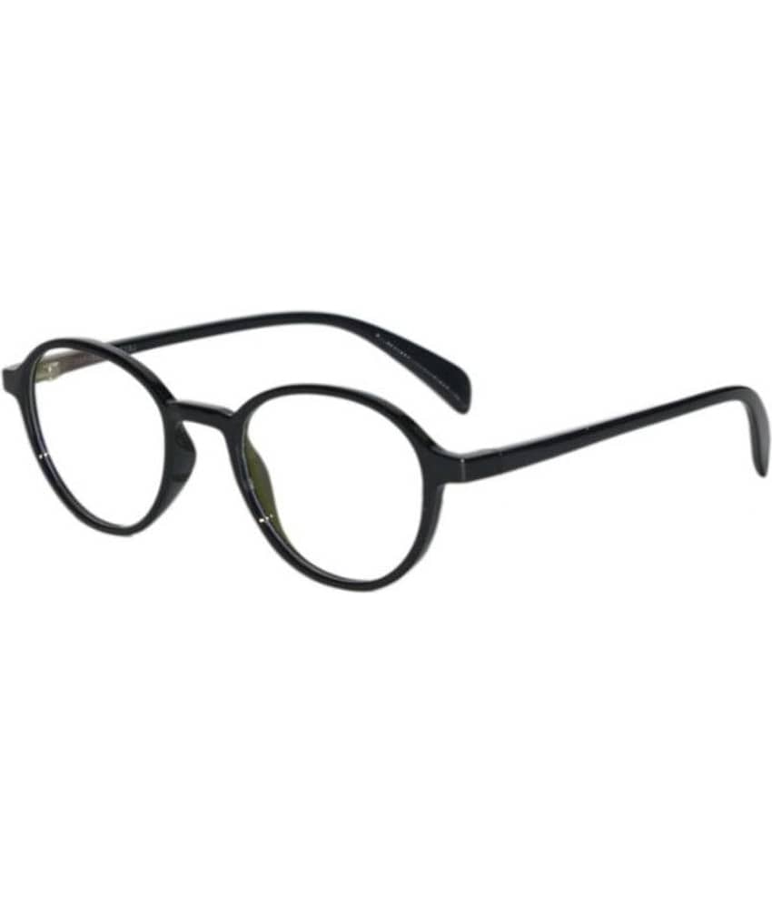 Peter Jones Black Round Spectacle Frame 6139B