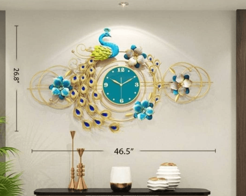 Peacock Wall Art 10-H:25 | L: 45 (Inch)