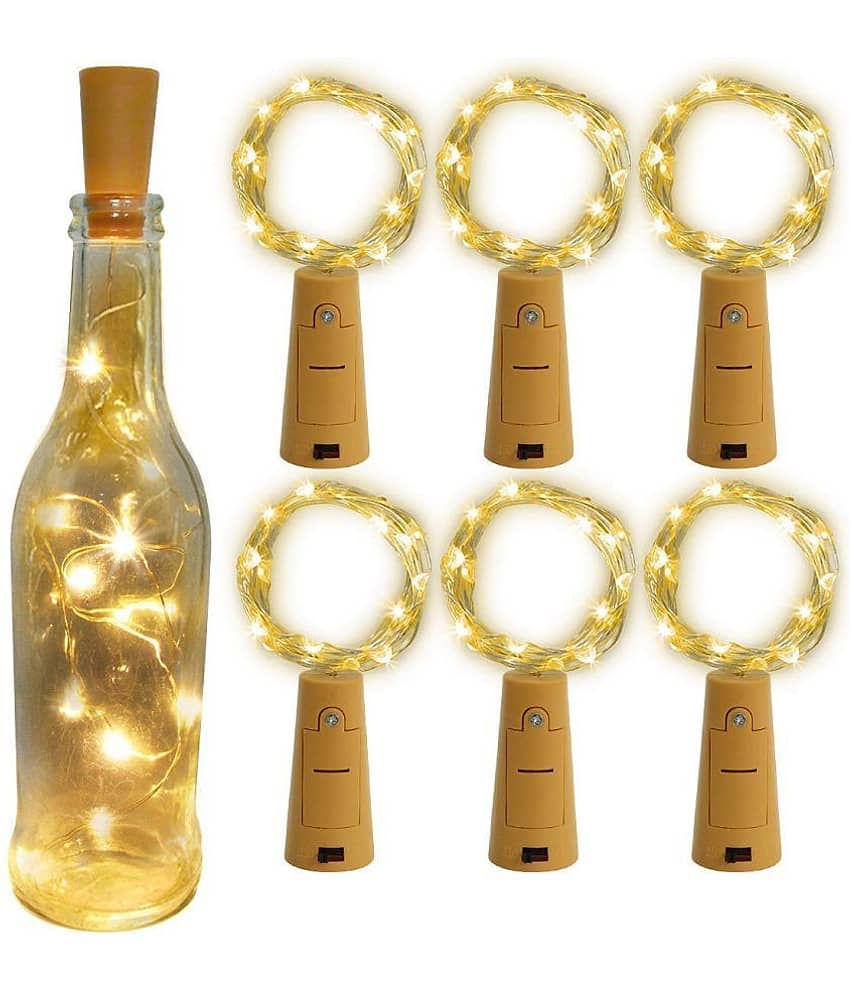 MIRADH - Yellow 3Mtr LED Lights ( Pack of 6 )