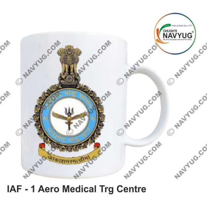 ArmyNavyAir IAF 1 Aero Medical Training Centre Mug (350ml) | Premium Ceramic | Gift & Daily Use
